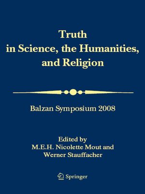 cover image of Truth in Science, the Humanities and Religion